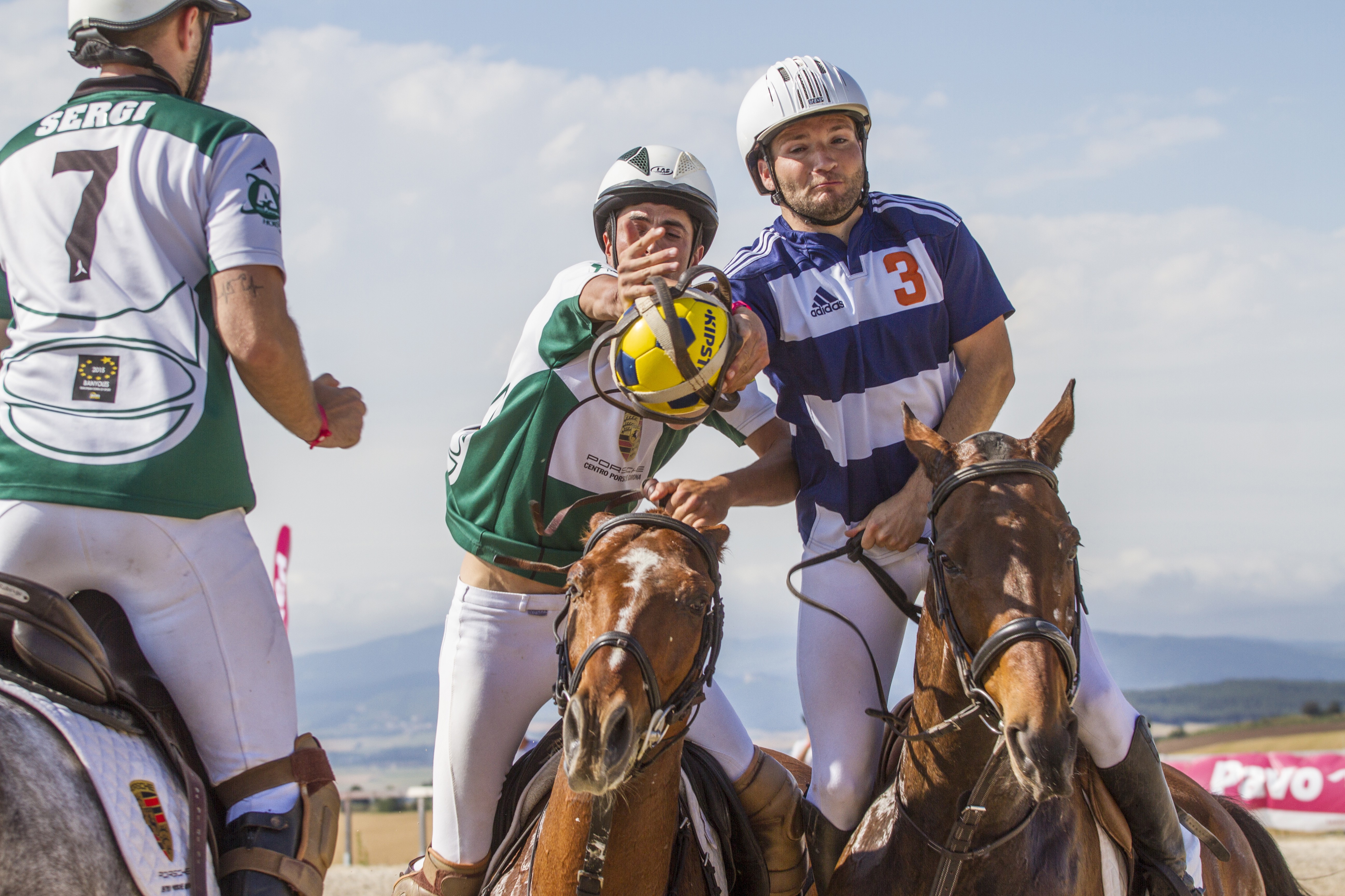 Triplete catalán en el Campeonato de España de Horseball